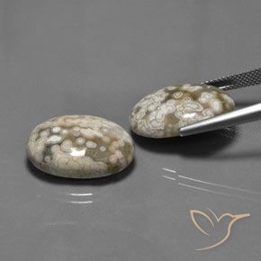 Shop natural 26.64ct Multicolore Jaspe gems, ovale, from Indonésie at GemSelect. In stock, global shipping!