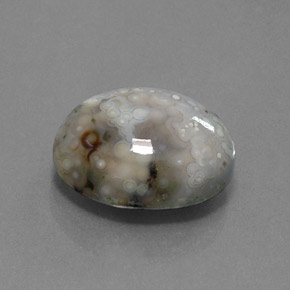 Jaspe Multicolore naturelle Coupe ovale, 9.84 ct, Opaque