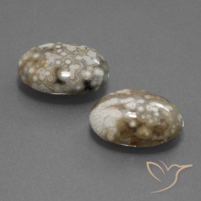 Shop natural 15.34ct Multicolore Jaspe gems, ovale, from Indonésie at GemSelect. In stock, global shipping!