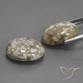 Shop natural 15.34ct Multicolore Jaspe gems, ovale, from Indonésie at GemSelect. In stock, global shipping!