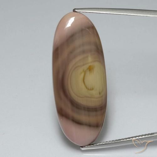 17.33ct Naturel Multicolore Jaspe, ovale, Opaque
