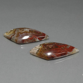 Achetez naturel ct Multicolore Jaspe gems, Forme fantaisie, En provenance Indonésie chez GemSelect. En stock, livraison internationale!