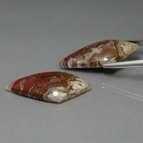 Achetez naturel ct Multicolore Jaspe gems, Forme fantaisie, En provenance Indonésie chez GemSelect. En stock, livraison internationale!