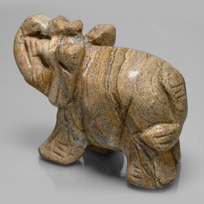 Jaspe Multicolore naturelle Forme fantaisie, 576.48 ct, Opaque