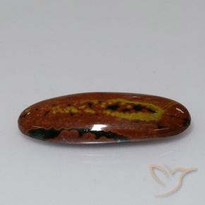 Jaspe Multicolore naturelle ovale, 16.54 ct, Opaque