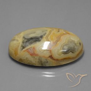 Jaspe Multicolore naturelle ovale, 60.57 ct, Opaque