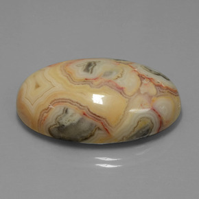 Jaspe Multicolore naturelle Coupe ovale, 62.14 ct, Opaque