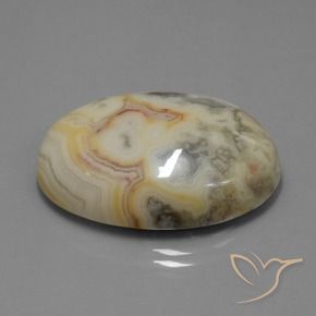 Jaspe Multicolore naturelle ovale, 44.14 ct, Opaque