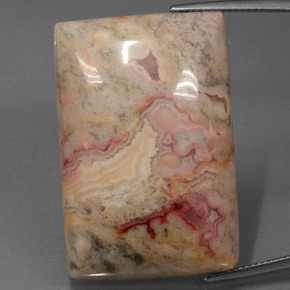 Jaspe multicolore naturelle baguette, 73,43 ct, opaque