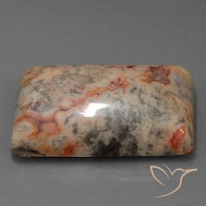 Jaspe Multicolore naturelle Baquette, 74.01 ct, Opaque