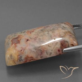 Jaspe Multicolore naturelle Baquette, 74.01 ct, Opaque