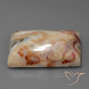 Jaspe Multicolore naturelle Baquette, 74.01 ct, Opaque