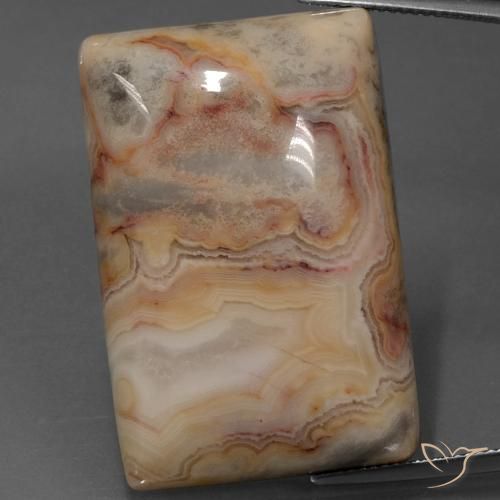 73.08ct Naturel Multicolore Jaspe, Baquette, Opaque