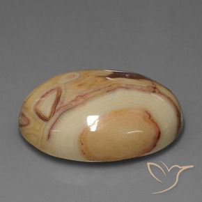 Jaspe Multicolore naturelle ovale, 42.51 ct, Opaque