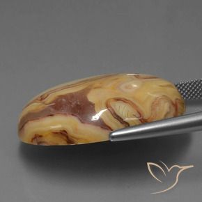 Jaspe Multicolore naturelle ovale, 42.51 ct, Opaque