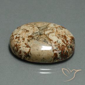 Jaspe Multicolore naturelle ovale, 30.15 ct, Opaque