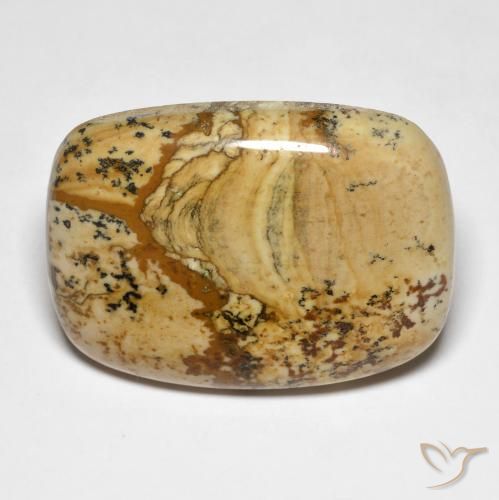 42.91ct Naturel Multicolore Jaspe, Coussin, Opaque