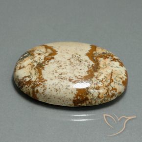 Jaspe Multicolore naturelle ovale, 43.57 ct, Opaque
