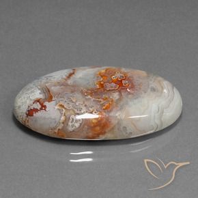 Jaspe Multicolore naturelle ovale, 32.76 ct, Opaque