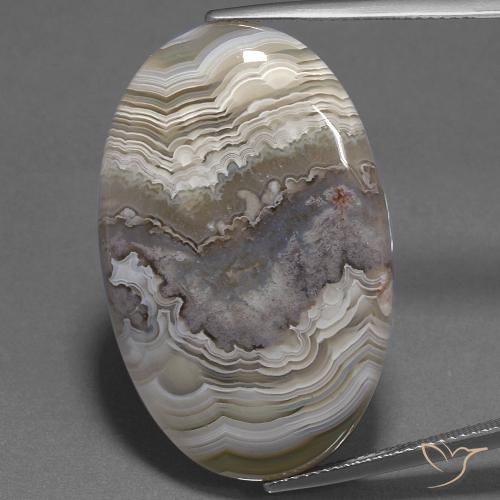 29.99ct Naturel Multicolore Jaspe, ovale, Opaque
