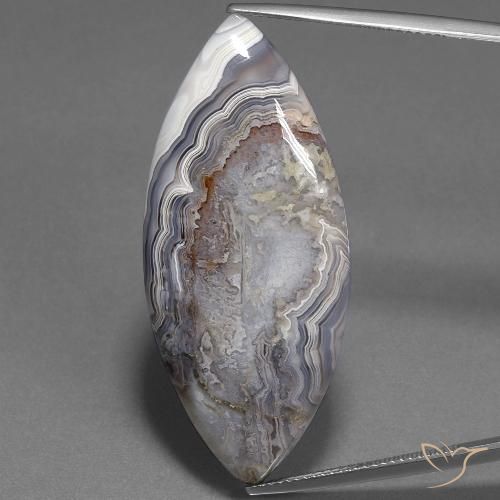 31.90ct Naturel Multicolore Jaspe, Marquise, Opaque