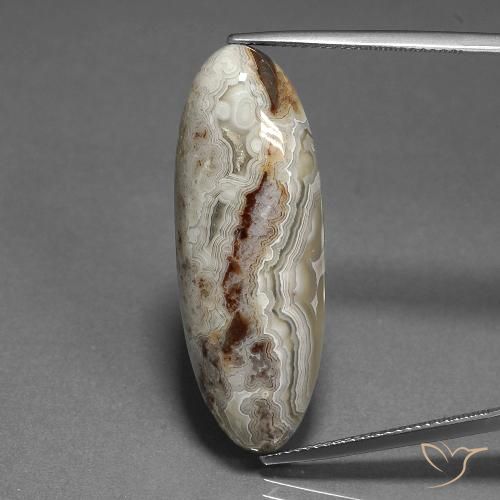 23.27ct Naturel Multicolore Jaspe, ovale, Opaque