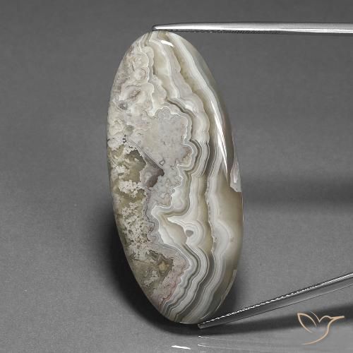 40.74ct Naturel Multicolore Jaspe, ovale, Opaque