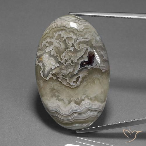 47.98ct Naturel Multicolore Jaspe, ovale, Opaque