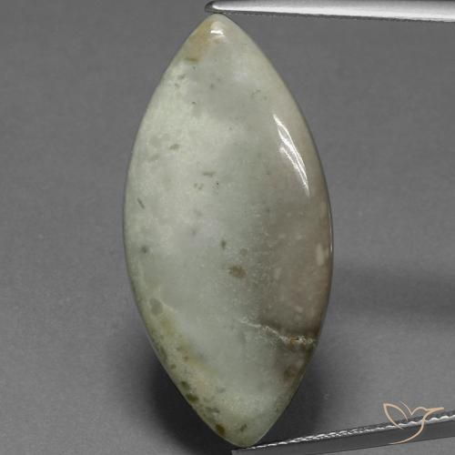 15.30ct Naturel Multicolore Jaspe, Marquise, Opaque