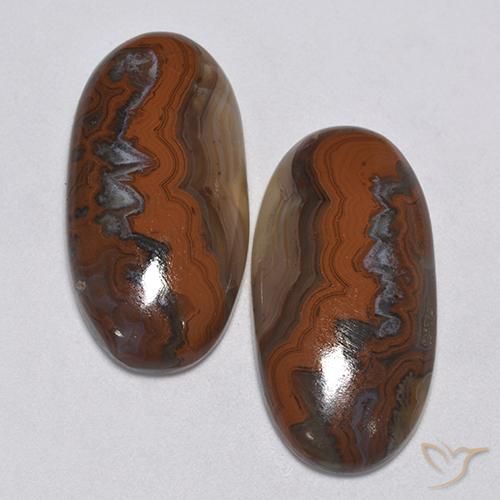 37.57ctw Naturel Multicolore Jaspe, ovale, Opaque
