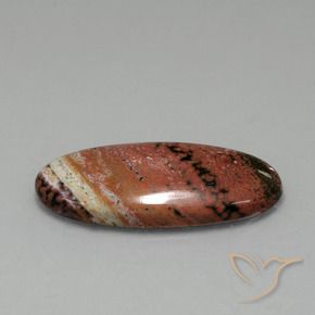 Jaspe Multicolore naturelle ovale, 15.75 ct, Opaque