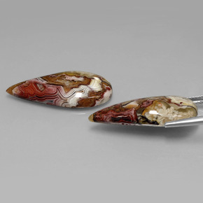 Achetez naturel ct Multicolore Jaspe gems, En forme de poire, En provenance Indonésie chez GemSelect. En stock, livraison internationale!