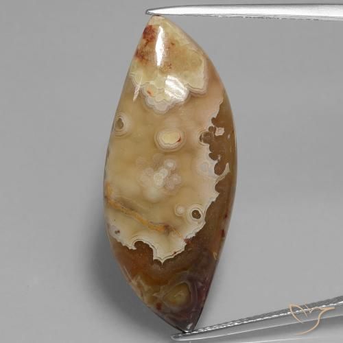 17.69ct Naturel Multicolore Jaspe, Fantaisie, Opaque