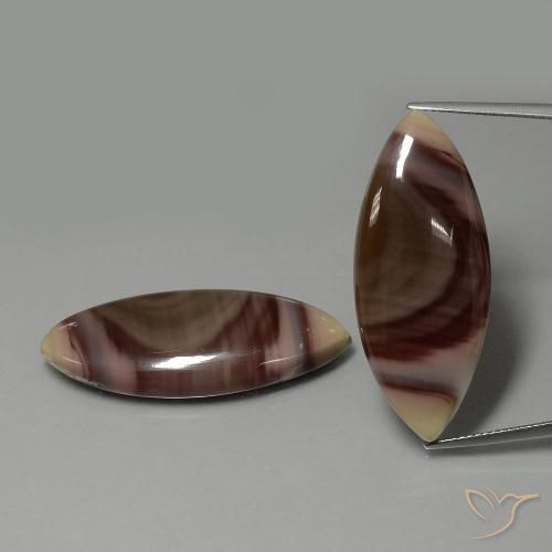 41.12ctw Naturel Multicolore Jaspe, Marquise, Opaque