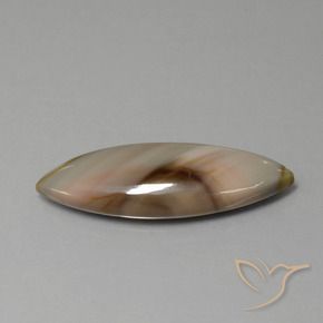 Jaspe Multicolore naturelle Marquise, 13.74 ct, Opaque