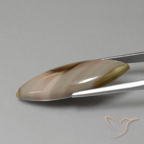Jaspe Multicolore naturelle Marquise, 13.74 ct, Opaque