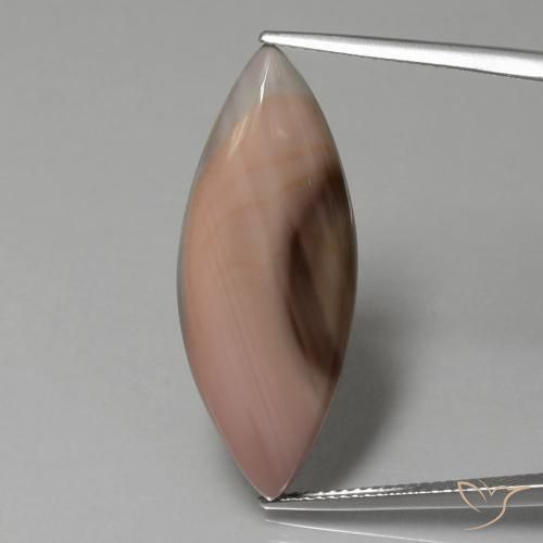 13.77ct Naturel Multicolore Jaspe, Marquise, Opaque
