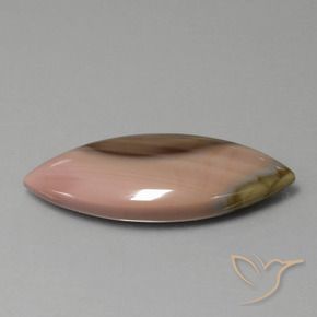 Jaspe Multicolore naturelle Marquise, 16.57 ct, Opaque
