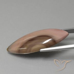 Jaspe Multicolore naturelle Marquise, 16.57 ct, Opaque