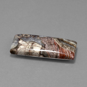 Jaspe Multicolore naturelle Baquette, 12.20 ct, Opaque