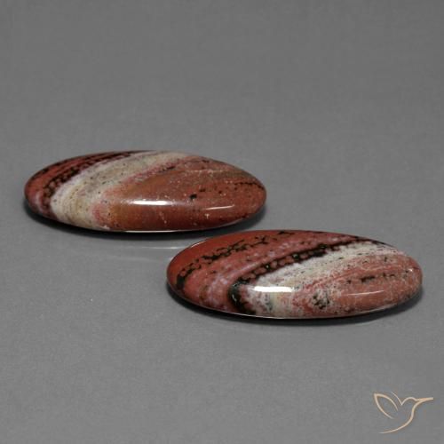 Shop natural 33.50ct Multicolore Jaspe gems, ovale, from Indonésie at GemSelect. In stock, global shipping!