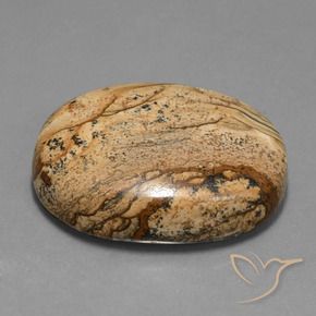 Jaspe Multicolore naturelle ovale, 57.19 ct, Opaque