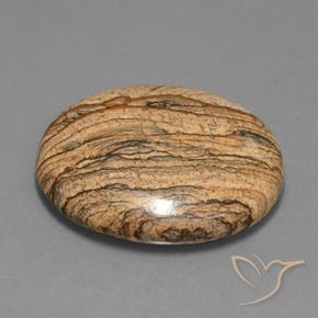Jaspe Multicolore naturelle ovale, 48.53 ct, Opaque