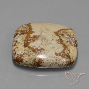 Jaspe Multicolore naturelle Coussin, 37.15 ct, Opaque