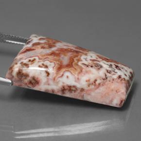 Jaspe multicolore naturelle baguette, 59,18 ct, opaque