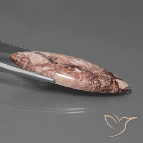 Jaspe Multicolore naturelle Marquise, 38.36 ct, Opaque