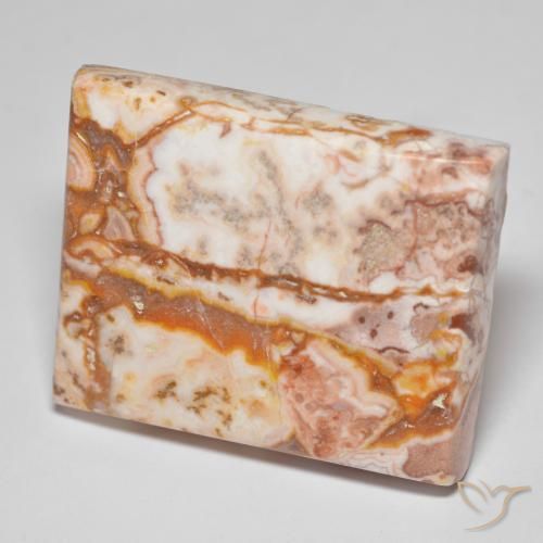 66.88ct Naturel Multicolore Jaspe, Baquette, Opaque