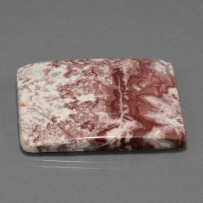 Jaspe multicolore naturelle coupe coussin, 64,50 ct, opaque