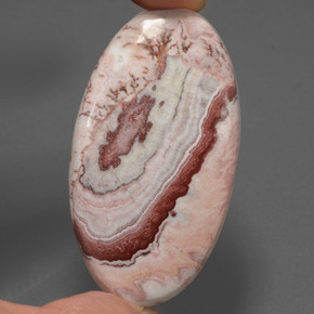 Jaspe Multicolore naturelle Coupe ovale, 55.89 ct, Opaque