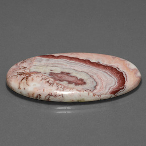 Jaspe Multicolore naturelle Coupe ovale, 55.89 ct, Opaque